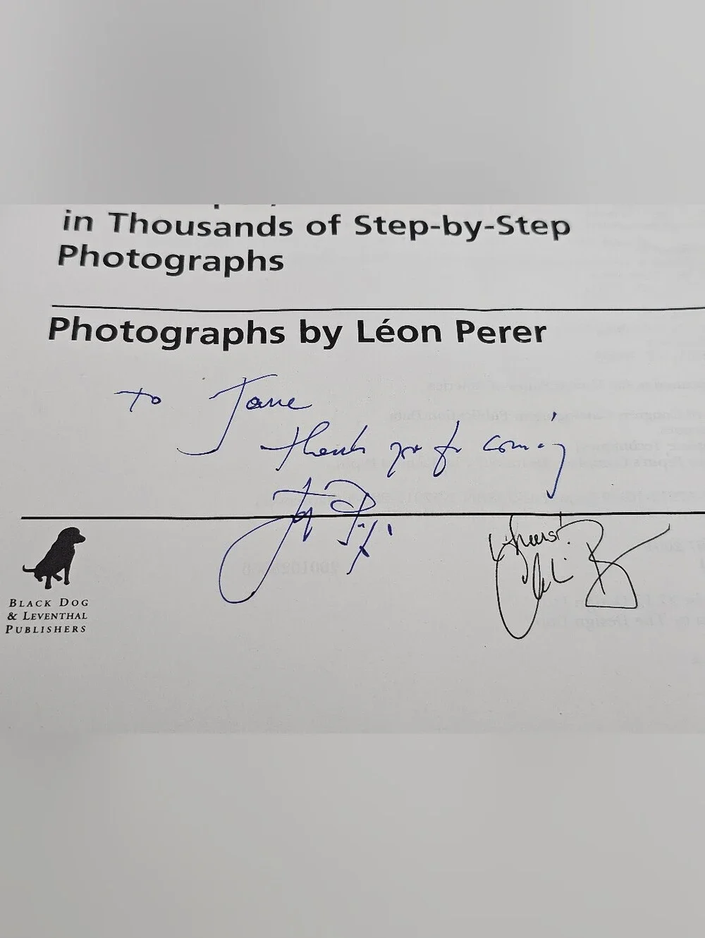 Jacques Pépin signed jacques